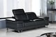 image 5 of Genuine Leather Black 2 Seater Sofa CHICAGO