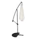 image 5 of Charles Bentley 3m Hanging Banana Cantilever Garden Umbrella - Cream