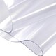 image 2 of 2 x Low Pile Rectangular 90x120cm PVC Floor Protector For Carpets & Hard Floors Non- Slip Office Chair Mat Unrolled