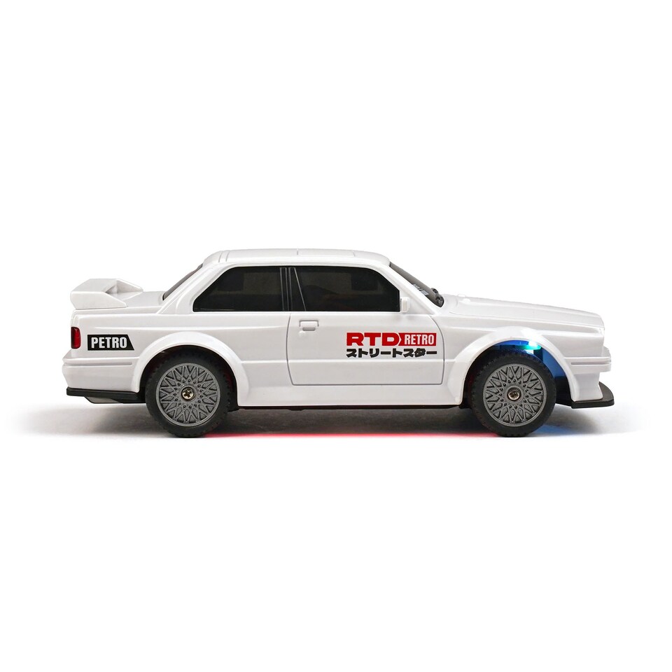 image 1 of RCG Racing Micro DC 'Legends' 1/43 Drift Car - EVO30 White