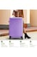 image 5 of Living and Home Lightweight Travel Suitcase with Spinner Wheels - 24" Purple
