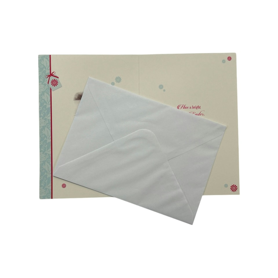 image 1 of To All Of You Wonderful Time Pink Tulips Design Easter Card