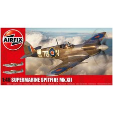 Airfix Supermarine Spitfire Mk XII Model Kit Scale 1-48