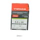 image 3 of Timco - Metal Construction Sheet & Framing Screws - PH - Low Profile Pancake - Exterior - Silver Organic (Size 5.5 x 26 - 500 Pieces)