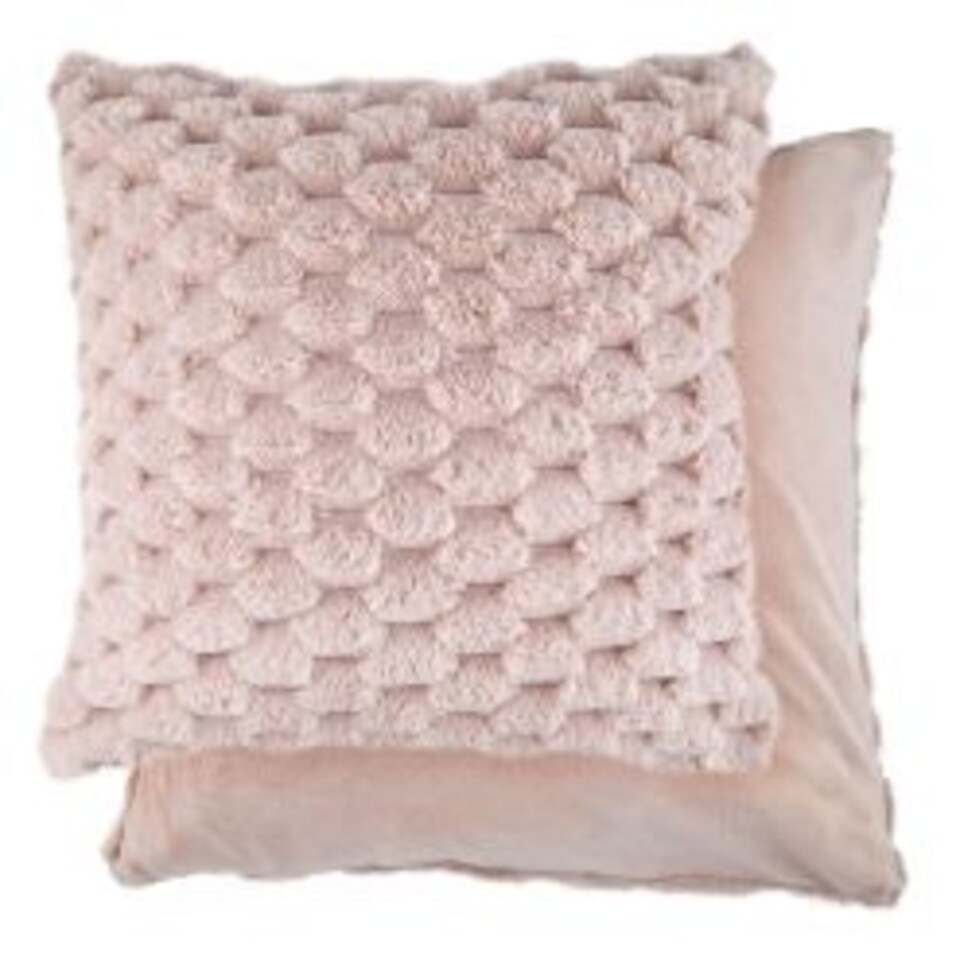 image 1 of Leah Collection Deluxe Cushion Cover in Blush Pink | Pink | Pink