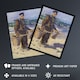 image 2 of Shell Fisherman Portrait Painting Vintage Framed Wall Art Print Toorop 12x16"