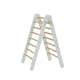 image 2 of Tutti Bambini Scala Montessori 3 in 1 Pikler Climbing Frame with Climbing Wall - Sea Mist