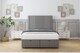 image 1 of Sloomy Harrington Pewter Dumfries Ottoman Bed With Mattress With 54" Floor Standing Headboard 5' King