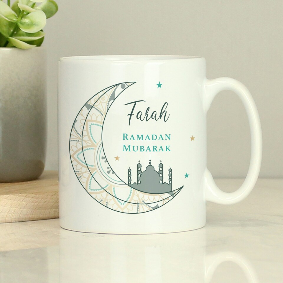 image 1 of Personalised Eid and Ramadan Mug White