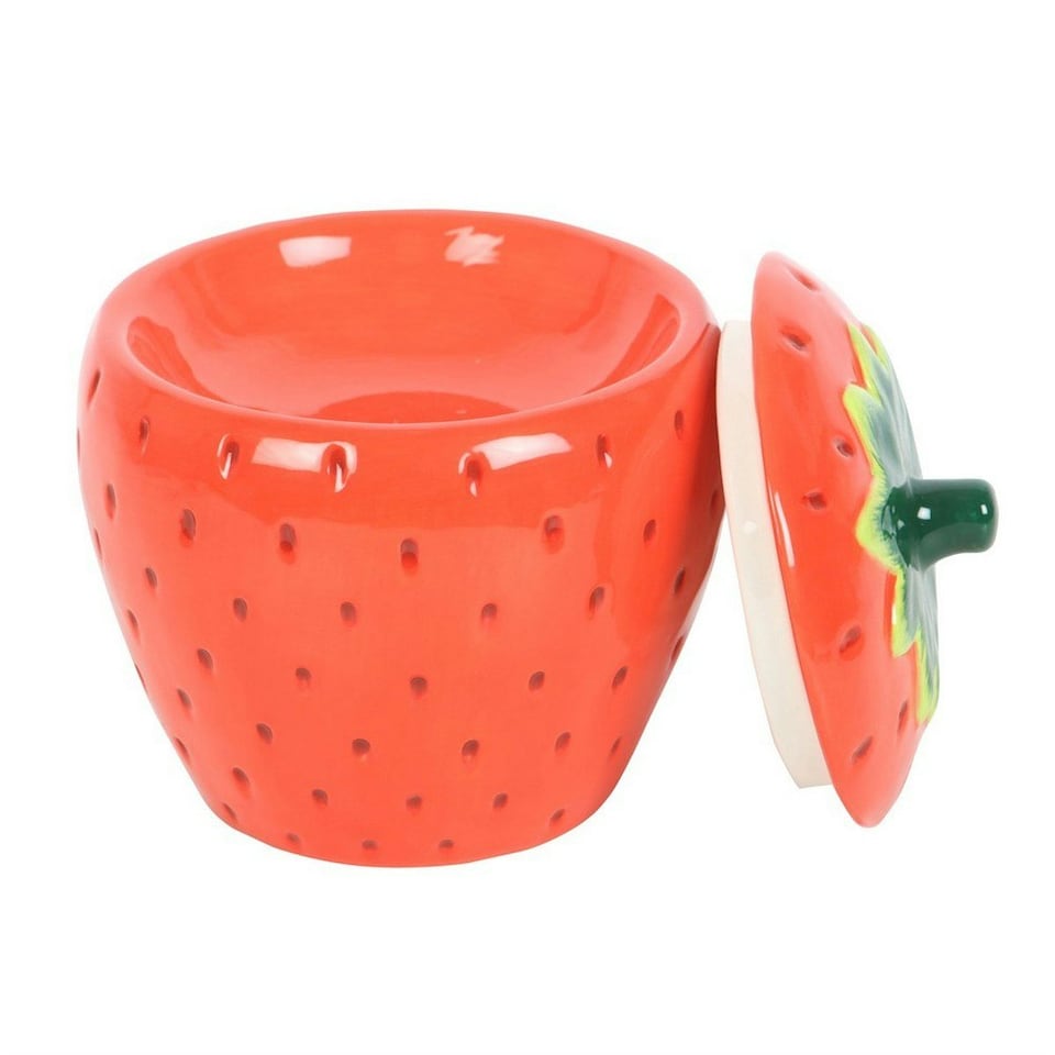 image 1 of Something Different Strawberry Oil Burner - Bright Red - One Size