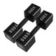 image 1 of Centra A Pair 2.8KG-10KG Adjustable Dumbbells With Metal Weight Block Set Black