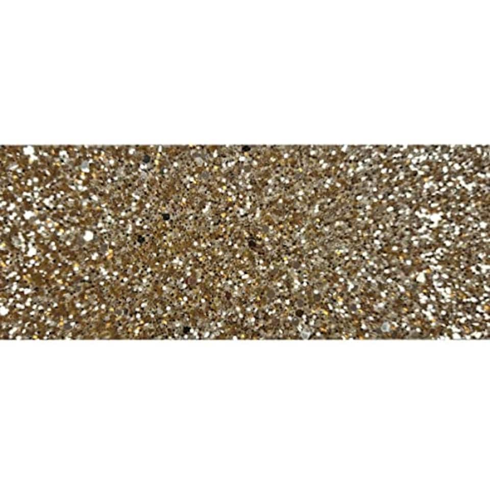 image 1 of FURNISHED Blackout Roller Blinds with Gold Glitter Trim Made to Measure | Cream | Cream | (W) 210cm x (L) 165cm