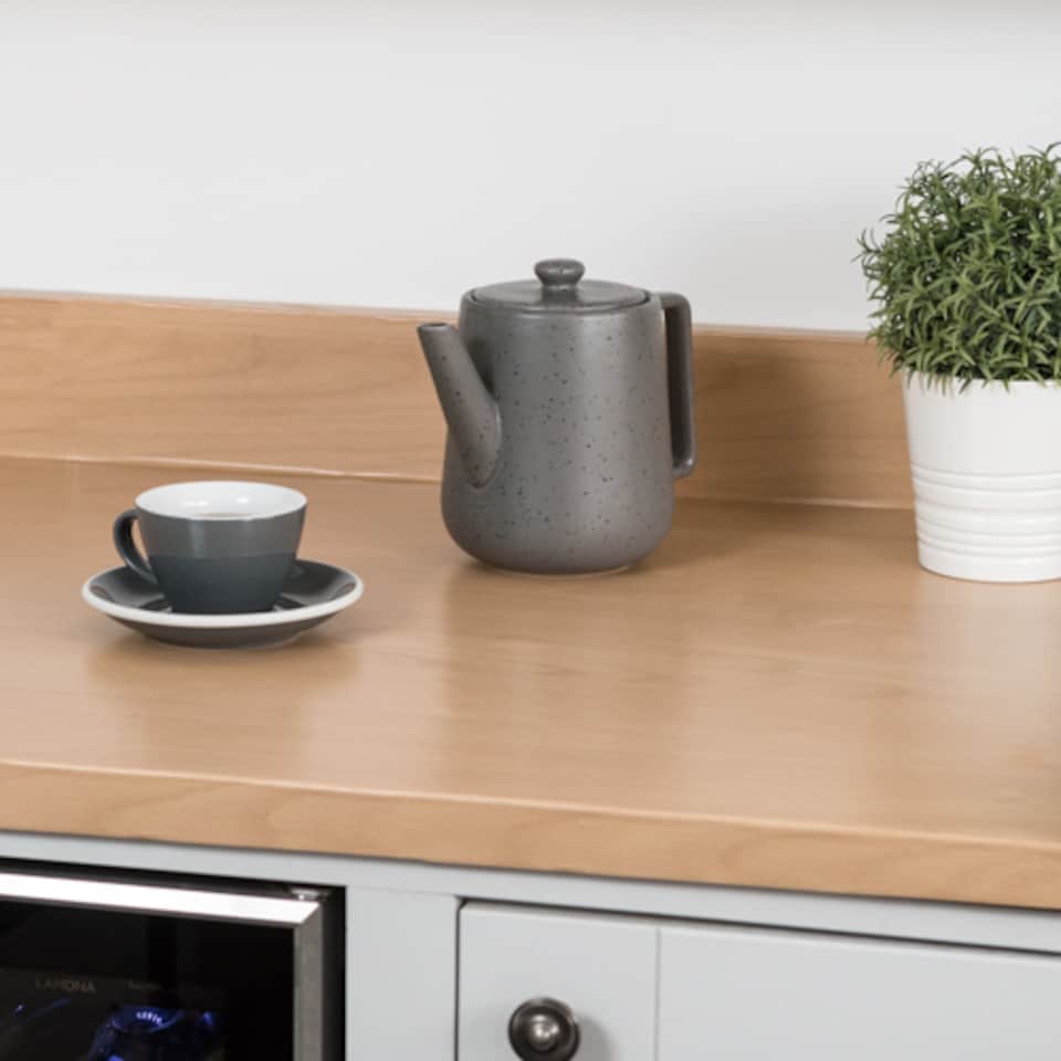 image 1 of Sticky Back Plastic Tirol Beech Wood Effect Kitchen Self-adhesive Vinyl Wrap for Cupboards, Doors and Worktops 90cm x 1m - d-c-fix