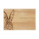 image 1 of The Just Slate Company Hare 30cm Oak Serving Board