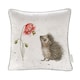 image 2 of Wrendale Designs 40cm Awakening Hedgehog Square Cushion