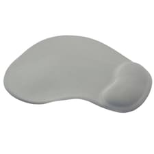 Gel Wrist Support Mouse Mat Pad | Ergonomic Non-Slip Mouse Pad with Integrated Wrist Rest | Comfortable Foam Rubber Mouse Mat for Optical & Trackball Mice | Office & Home Computer Accessory