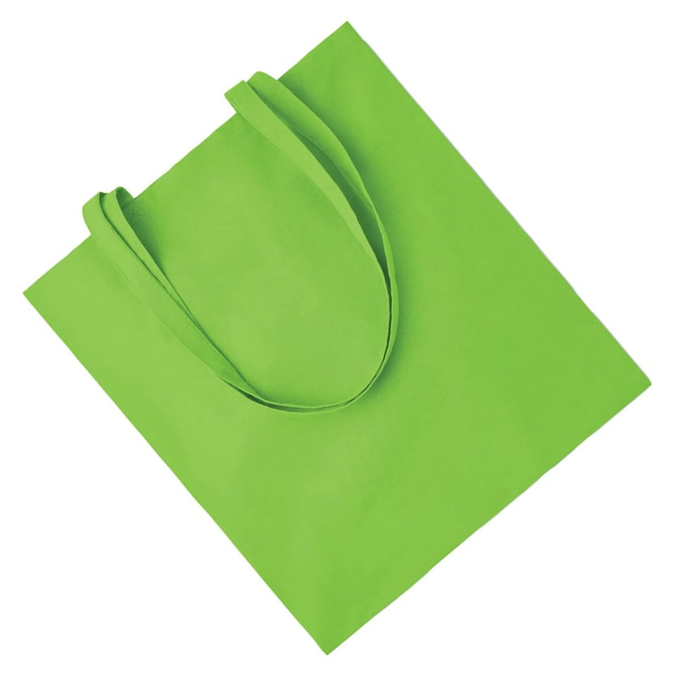 image 1 of MidOcean Cottonel Colour ++ Cotton Shopper Bag - Lime - One Size | Green