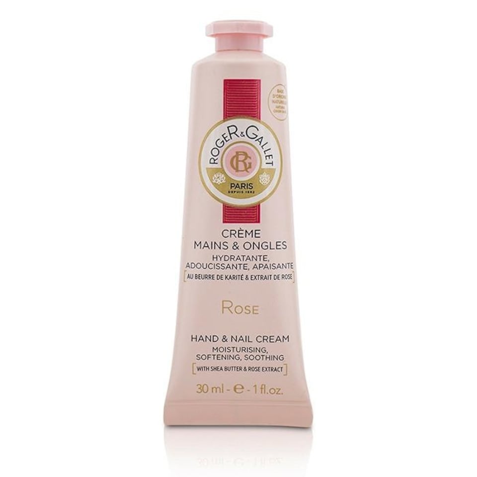 image 1 of Rose Hand & Nail Cream - 30ml/1oz