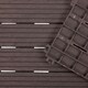 image 8 of Cosmo Garden Patio Cosmopolitan Decking Tiles - Brown | Brown | Pack of 40