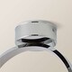 image 6 of ValueLights Infinity Chrome Single Twist Integrated LED Ceiling Light | Chrome
