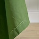image 4 of Homescapes Dark Olive Tablecloth - 137 x 178 cm Green
