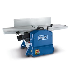 Scheppach HMS1070 Planer Thicknesser, 1500W, 254mm Width, 120mm Height, Dual Blade, Tilting Fence
