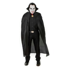Bristol Novelty Unisex Adults Dracula Cape - Black - One Size One Size