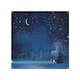 image 1 of Night Winter Landscape Dining Splash Back | White