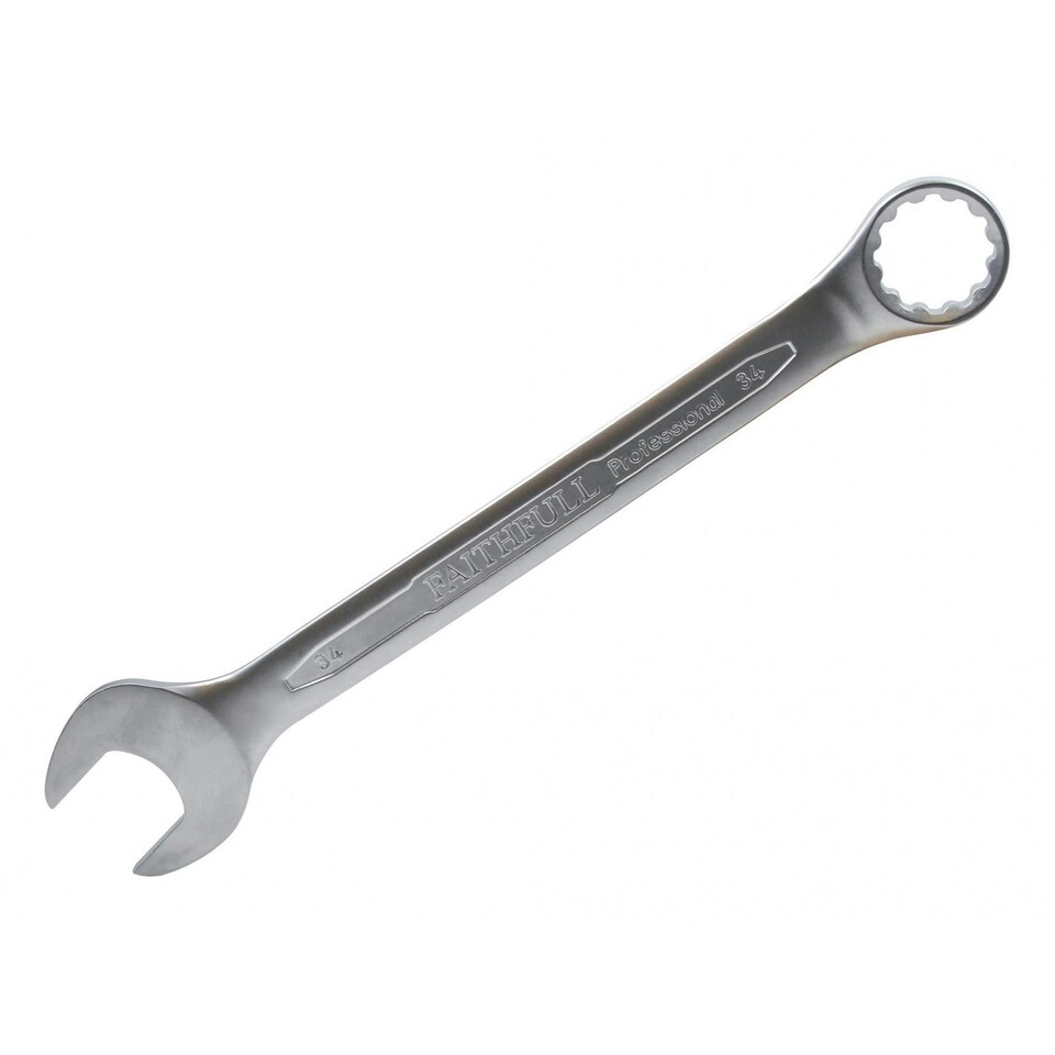 Faithfull Combination Spanner - Multi Colour - 34mm