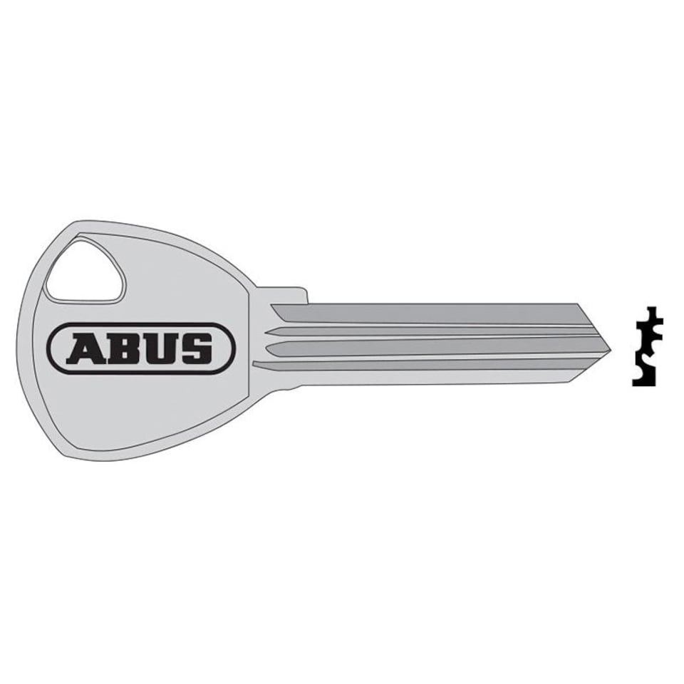Abus Mechanical 80ti/40+45+50+60 Key Blank 57862 - Multi Colour - One Size