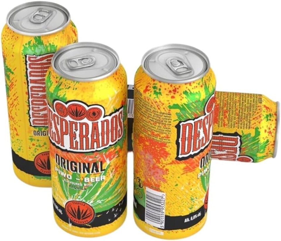 image 1 of Desperados Premium Tequila Flavoured Lager Beer case of 24 x 500ml cans