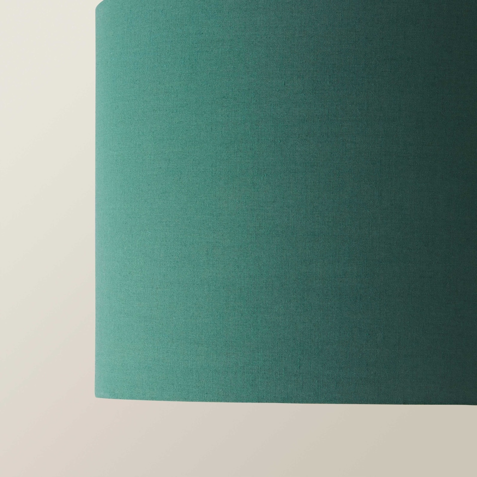 image 1 of ValueLights Reni Medium Green Fabric Pendant Shade | Green