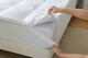 image 4 of Goose Feather and Down Mattress Topper King | White | King
