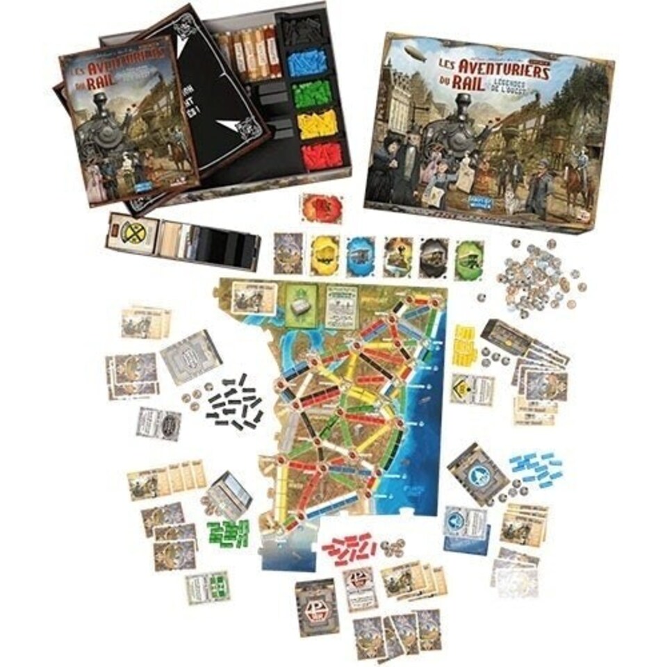 image 1 of Ticket to Ride Legacy - Legends of the West