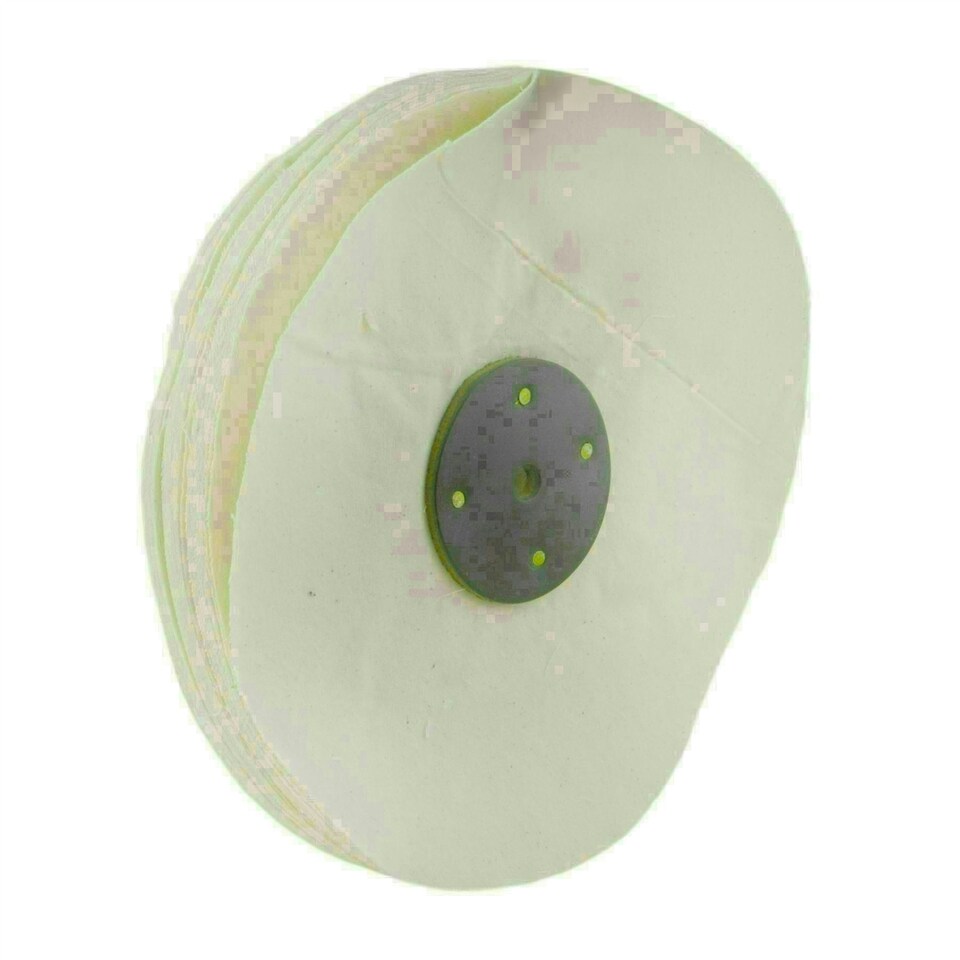 image 1 of G Loose Unstitched Floppy Final Polishing Mop 10" x 0.5" 1 section 3rd Stage