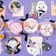 image 2 of Dracula Vampire Shaped Halloween Paper Plates 25cm - Pack of 6