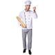 image 1 of Mens chef costume | White | black/white | XL | 1