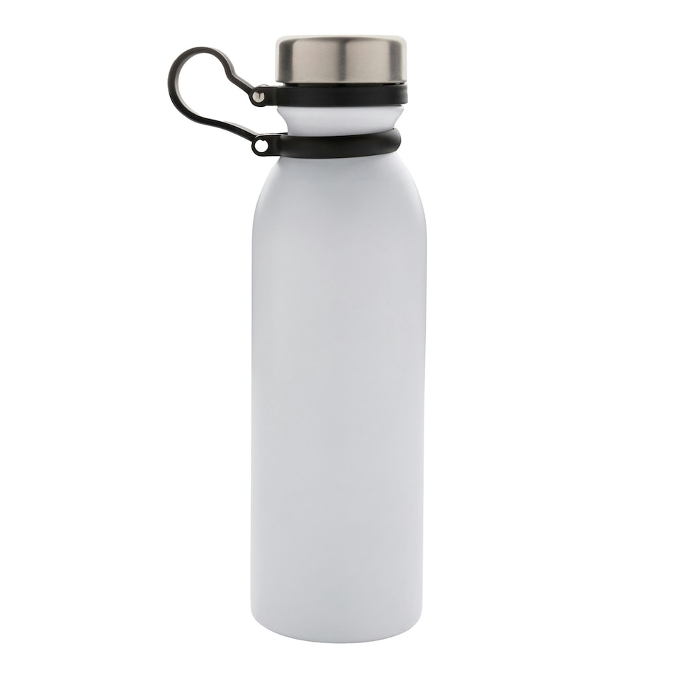 image 1 of XD Collection Vacuum Insulated 600ml Bottle - White - One Size White | One Size