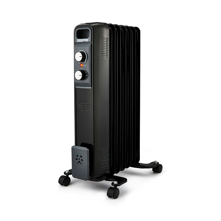 Geepas 7Fins Oil Filled Radiator Heater,1500W