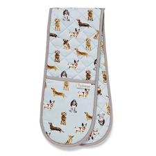 Cooksmart Curious Dogs Double Oven Glove