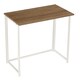 image 6 of House of Home Folding White Wood Computer Desk Foldable Study Coffee Table Laptop Office PC | Brown