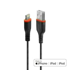 2m Reinforced USB Type A to Lightning Charge & Sync Cable