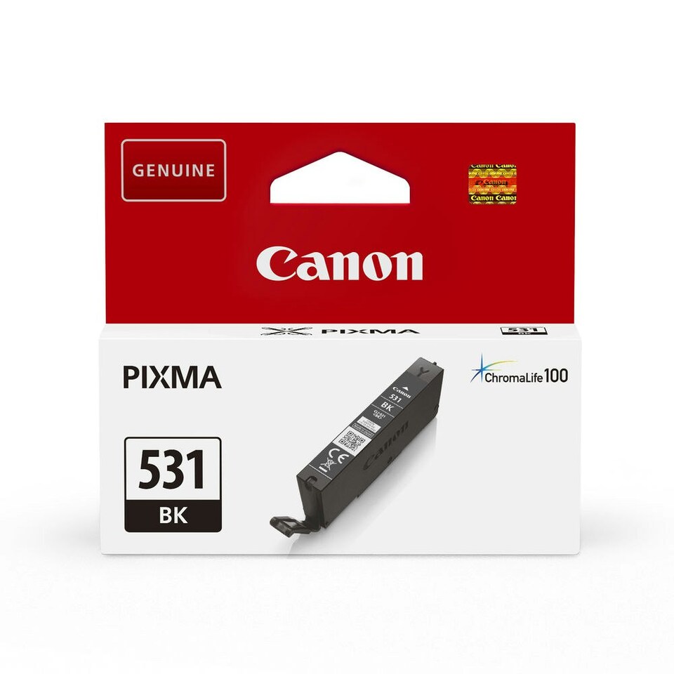 image 1 of Canon CLI531 Black Ink Cartridge Black | Canon CLI531 Black Original Ink Cartridge