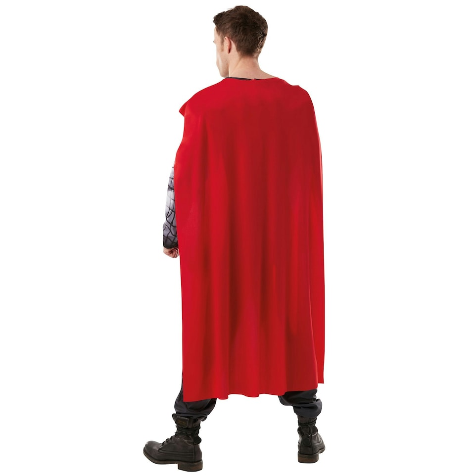 image 1 of Thor Mens Classic Costume - Grey/Red - XL XL