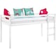 image 2 of Alpi Midsleeper 90cm in White 208x103x111cm