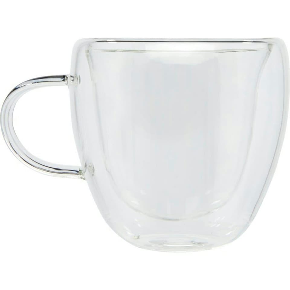 image 1 of Seasons Bamboo Mug and Coaster Set - Transparent/Natural - 100ml
