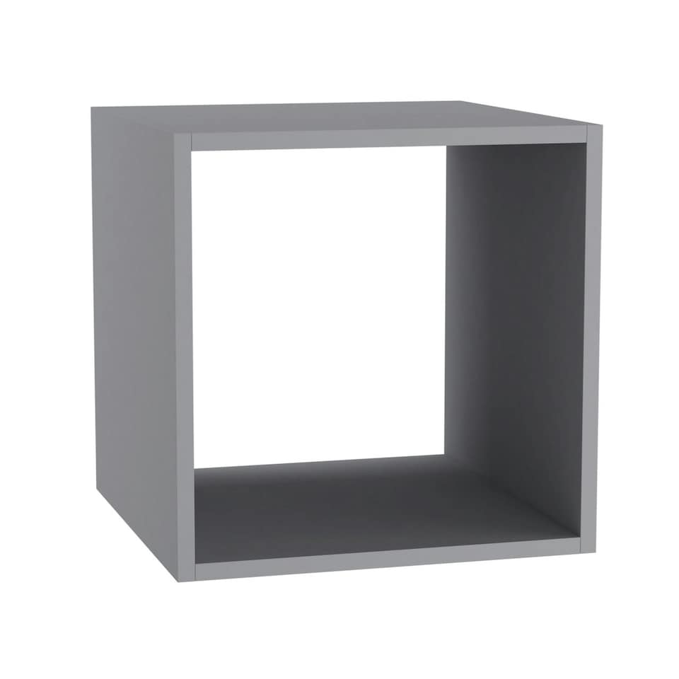 image 1 of Single Cube Shelving Unit Brown | Unit Colour: Beech