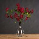 image 2 of Hill Interiors Artificial Faux Red Autumnal Viburnum Spray - Red - One Size