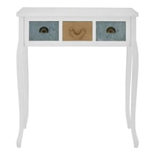 Interiors by Premier Aesthetic Console Table, Sturdy and Durable Hallway Table, Aesthetic Style Console Table with a Drawer