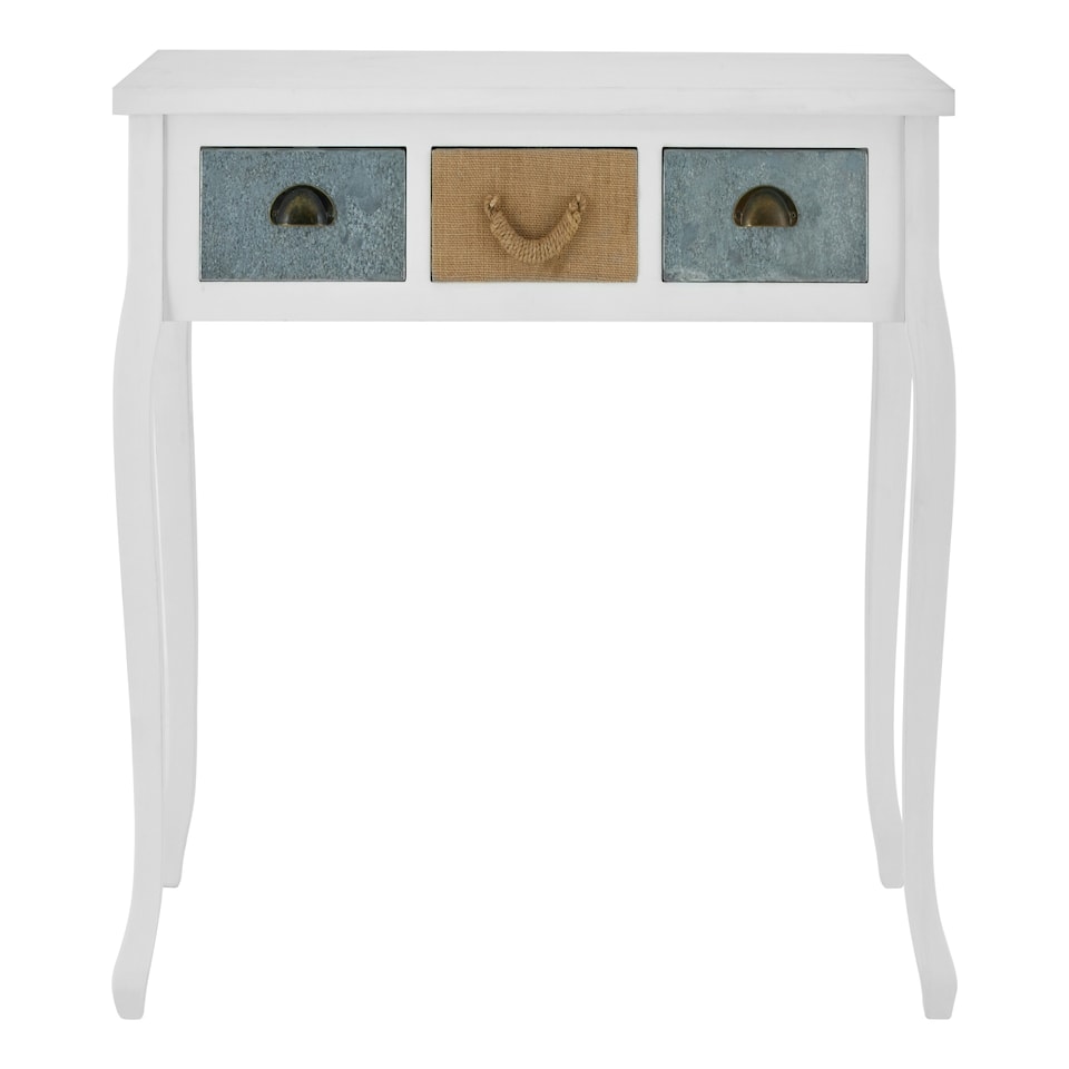 image 1 of Interiors by Premier Aesthetic Console Table, Sturdy and Durable Hallway Table, Aesthetic Style Console Table with a Drawer